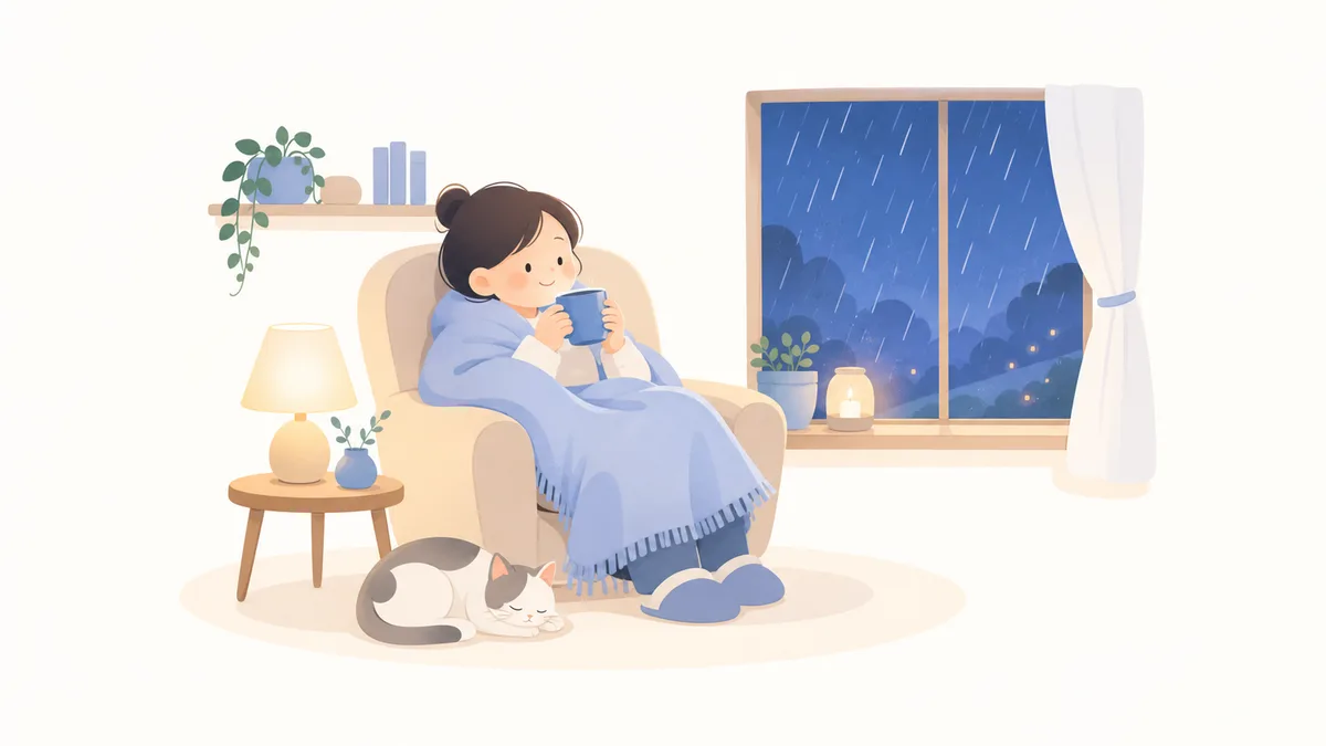 安心の世界のイラスト